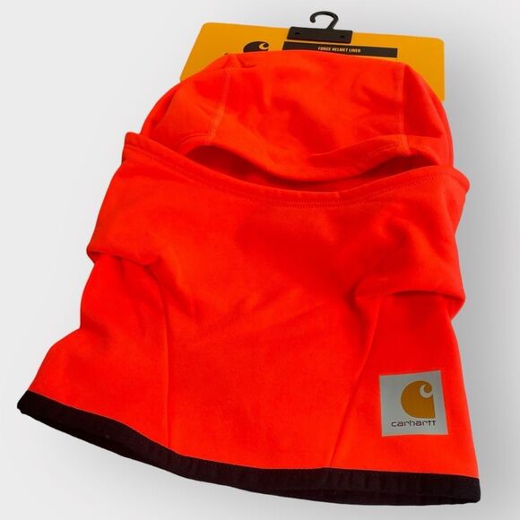 Carhartt Mens Force Helmet Liner Mask One Size Orange Balaclava New (c) - Picture 3 of 7